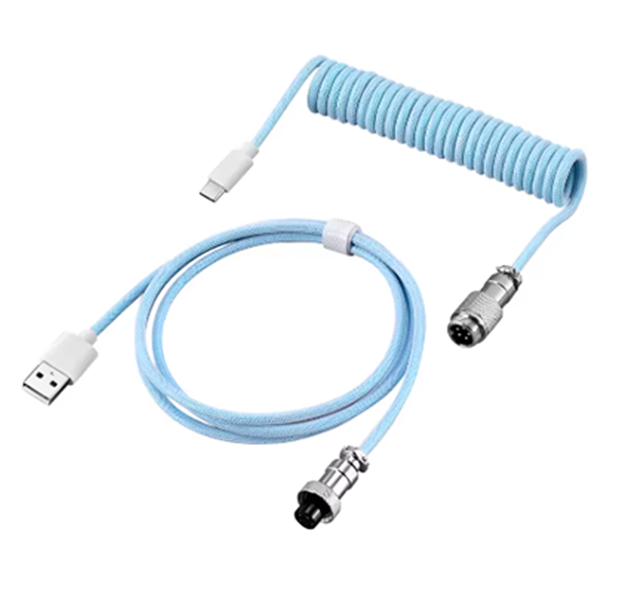 Cabo Data USB-C Enrolado - Imagem 2