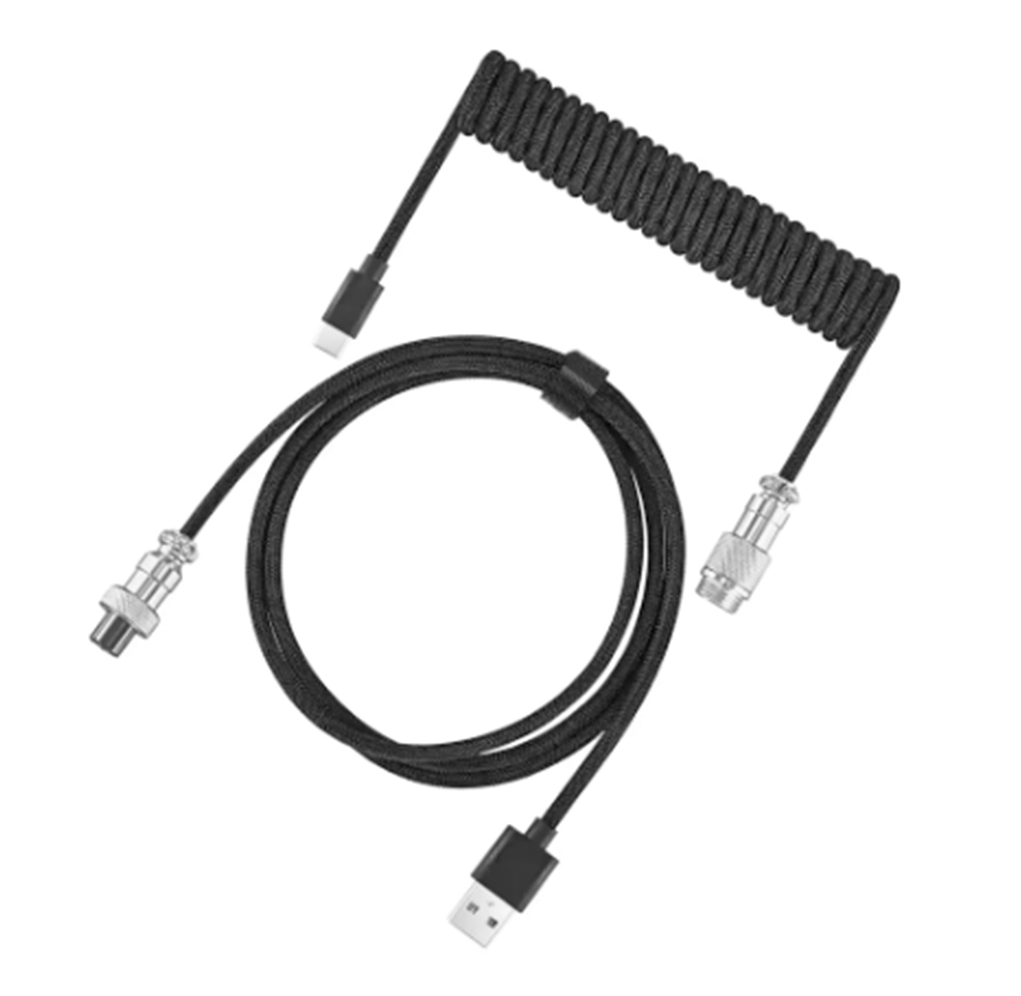 Cabo Data USB-C Enrolado
